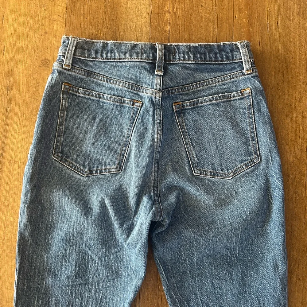 Abercrombie & Fitch High Rise Button Fly Skinny Jeans 27/4 Classic Medium Wash - Picture 10 of 12